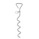 thumbnail image 1 of Estaca de amarre para perro WePet de 41 cm, mediana, resistente al óxido, 1 of 6