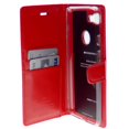 thumbnail image 2 of TopSave Goospery Blue Moon w/Magnet Clip Leather Wallet Folio Flip Stand Case for Google Pixel 3, Red, 2 of 3