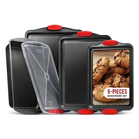 Juego de bandejas para galletas Bakken-Swiss antiadherentes
