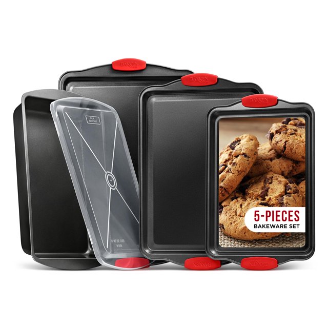 Juego de bandejas para galletas Bakken-Swiss antiadherentes