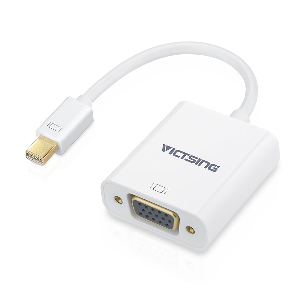 Thunderbolt Mini Displayport to VGA Cable Adapter For MacBook Pro Air iMAC 