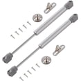 thumbnail image 1 of HOWDIA 200N/44lbs Gas Struts for Heavy Lid, Soft Open Gas Strut Gas Spring Gas Shocks Lift Supports, Safety Lift Support Lid Hinge for Cabinets Toy Box, Pack of 2, 1 of 5