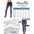 thumbnail image 7 of Fashion2Love Colombian Design Mid Waist Butt Lift Skinny Jeans, 7 of 7