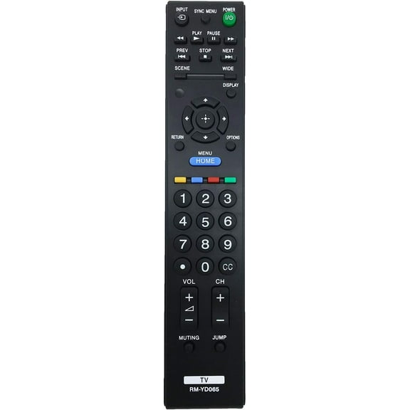 RM-YD065 Replaced Remote Fit for TV KDL-32BX320 KDL-55BX520 KDL-32BX321 KDL-22BX321 KDL22BX320 KDL22BX32 KDL-55X4500 KDL-40BX4200 KDL-40BX420 KDL-40BX421 KDL-46BX420 KDL-46BX421 KDL-32BX420
