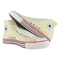 thumbnail image 4 of Converse Chuck Taylor All Star Details Hi Unisex Shoes Size 9, Color: Light Cream/White, 4 of 5