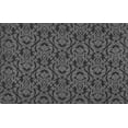 thumbnail image 2 of Zelouf Crown Two Tone Glitter Lurex Slinky Knit  , Sewing, DIY, Crafts Fabric by the Yard, Black/gunmetal, 7 Yard, 2 of 2