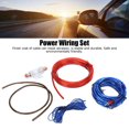 thumbnail image 2 of HLONK Amplifier Power Wire Kit Set Installation Wiring Amp Ground Line for Car Horn Subwoofer, 2 of 7
