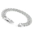 thumbnail image 3 of Pompeii Men's 14k Gold (80gram) or Platinum (135gram) 12.5mm Diamond Cuban Bracelet 8.5", 3 of 3