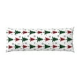 thumbnail image 2 of Lsque Buffalo Plaid Christmas Trees Body Pillow Case Cover,Ultra-Soft Microfiber Bed Pillow Cases 20x54 inches,Elegant Bedding,Breathable Durable Pillow Cover with Envelope Closure, 2 of 8