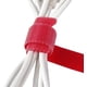 thumbnail image 3 of 120 bridas de velcro de 12 x 150 mm (juego de 4 colores), bridas de nailon reutilizables, bridas de velcro, bridas para cables, cables de PC, cables eléctricos, 3 of 5