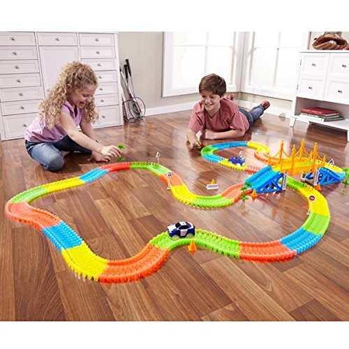magic tracks race car set