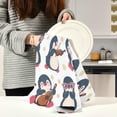 thumbnail image 6 of Dreamtimes Cute Penguin Kitchen Dish Towel 1 Pack, Soft Absorbent Dishcloths Reusable Hand Towel Washable Tea Towels for Home Kitchen Bar Table Decor, 28 x 18 Inch, 6 of 7
