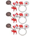 thumbnail image 3 of 3 llaveros decorativos con la bandera canadiense, colgantes, originales, ideales como regalo para amigos, familiares o compañeros (B00026)., 3 of 7