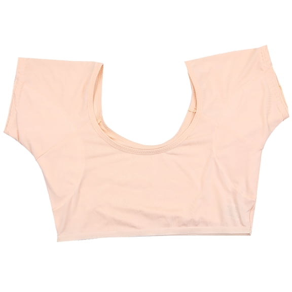 YVNAURA Women's Milk Silk Sweat Proof Vest V Neck Underarm Sweat Absorbent Pads Breathable Sleeveless Anti Sweat Undershirt for Summer