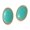 Blue, variant on Oversized Retro Oval Resin Studs Earrings Comfortable Silver Posts Portable Comfortable Fashion Accessory