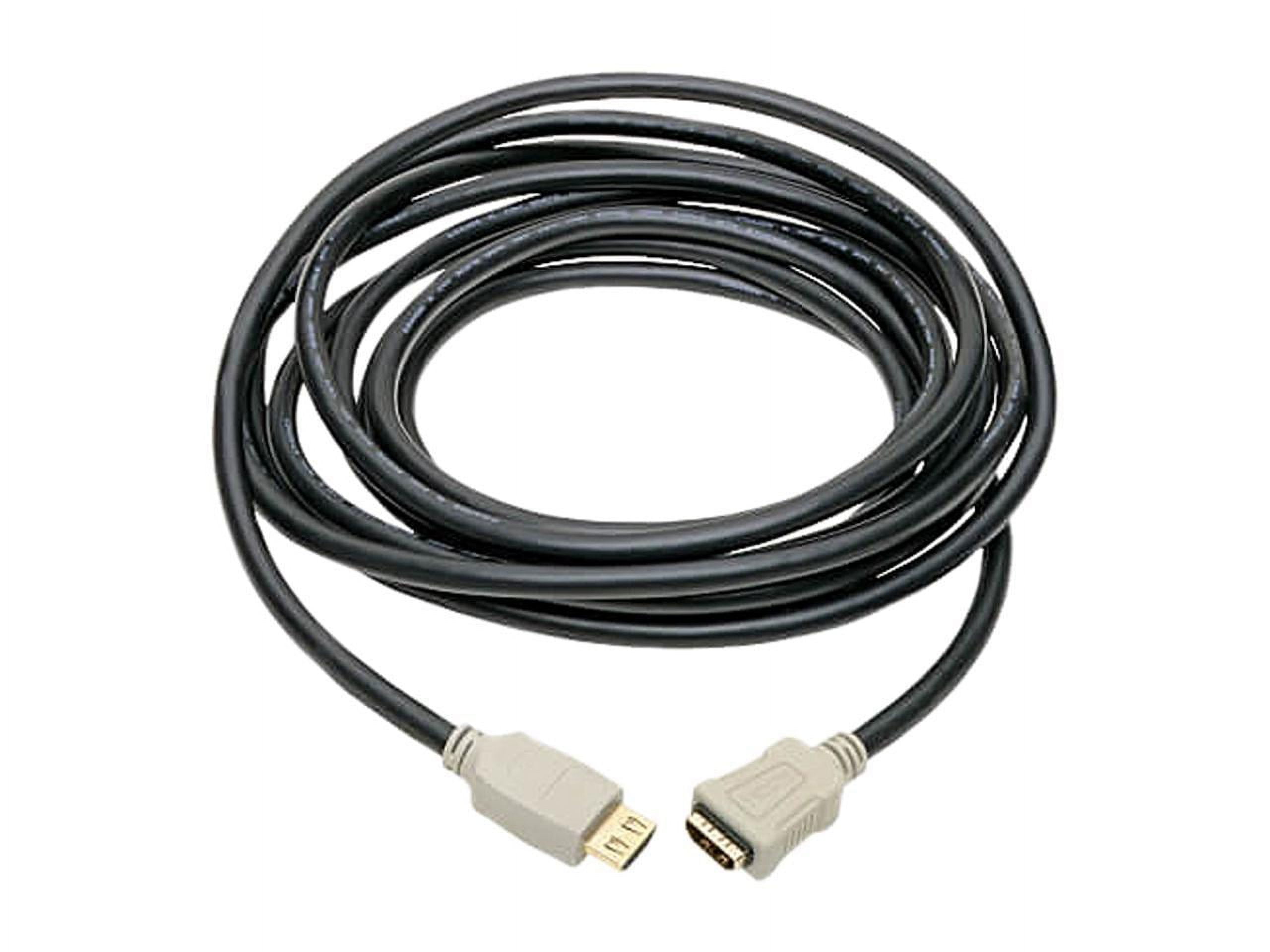 High-Speed HDMI 2.0b Extension Cable, Gripping Connector - 4K Ethernet, 60 Hz, 4:4:4, M/F, 15 ft. (4.6 m)