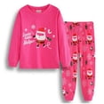 thumbnail image 4 of Conjunto de Pijamas de Navidad para niños y niñas, ropa de dormir 100% de algodón, Papá Noel, muñeco de nieve, 2 a 7 años, invierno, nuevo, 4 of 4