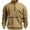 Khaki, variant on Krdevn Hoodies for Men - Hooded Sweatshirt for Men's Winter In 2025 with A Stand Up Collar Half Zipper and Multiple Pockets - Sweatshirts for Men,Color:Navy,Size:S