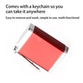 thumbnail image 4 of Billuyoard Contenedor de cenizas para vehículos con llavero de tapa, accesorio Interior multiusos de Metal, cubo de basura multifunción para cigarrillos encendedores Billuyoard HA065781-00, 4 of 6