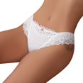 thumbnail image 1 of Bragas De Encaje Para Mujer Perspectiva Hueca Tanga Sexy De Cintura Baja, 1 of 4