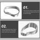 thumbnail image 3 of GOOHOCHY 100 piezas de conectores colgantes para hacer tú mismo, ganchos para hebillas de cadena, cierres para colgantes de collar, 3 of 8