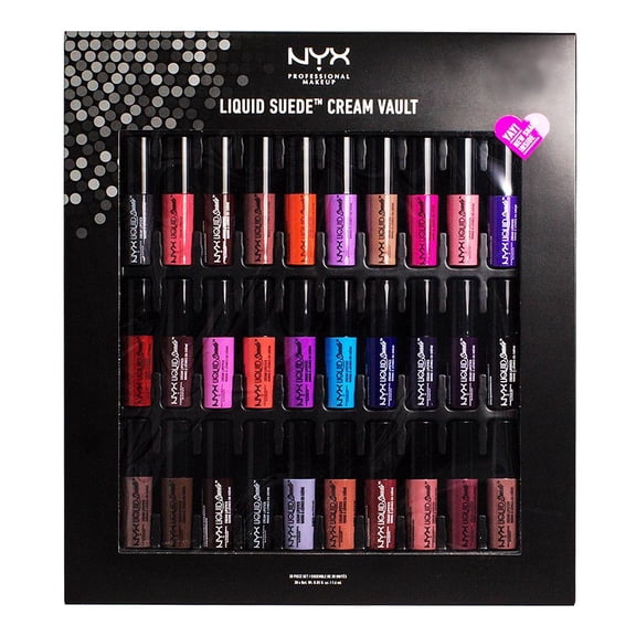 NYX Liquid Suede Cream Vault 30 pc Set