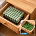 thumbnail image 4 of Battery Organizer Storage Case for 48pcs AA  Batteries, Battery Vault Box Container for Travelling/Home/Office (Black, Large), 4 of 7