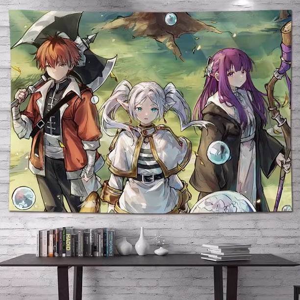 Tapiz reencarnado en espada Anime Fran and Sword 100x150cm