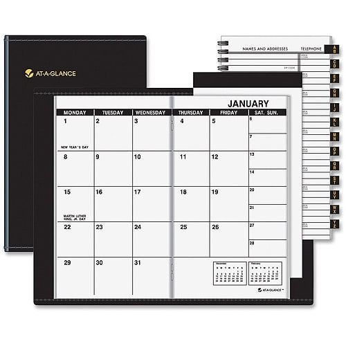 AtAGlance Deluxe Pocket Monthly Planner