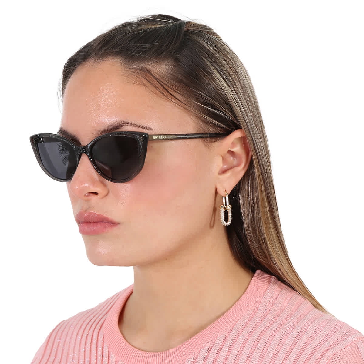Jimmy Choo Women's SAMMI/G/S 55mm Sunglasses, Brown - Walmart.com