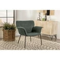 thumbnail image 2 of Davina Upholstered Flared Arms Accent Chair Ivy, 2 of 10