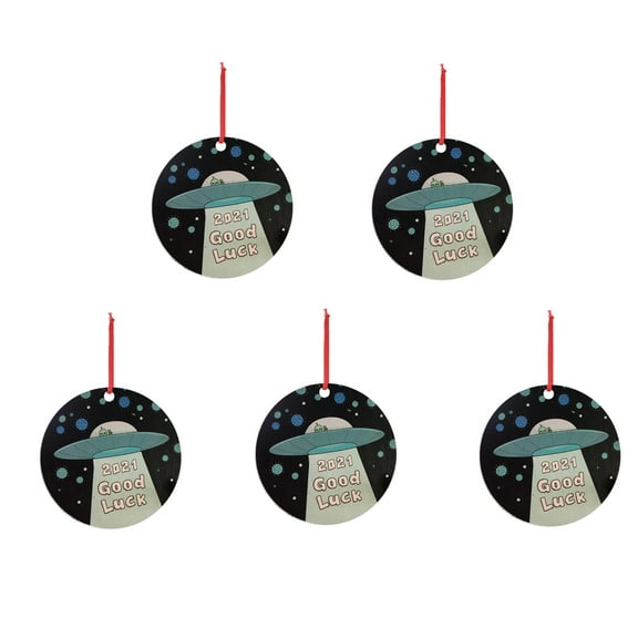 VerPetridure Personalize Shaped Embellishments Hanging Ornaments for Christmas Decoration