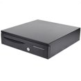 thumbnail image 2 of Ktaxon 15.7" x 16.5" x 3.9" Lockable Cash Register Money Drawer Box Till With Removable 5 Bill 5 Coins Tray, Works Compatible Epson / Star Printers And POS, Appears In Supermarket, Black, 2 of 6