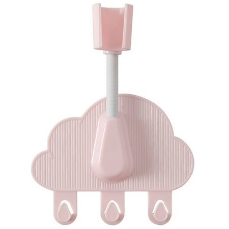 

TMOYZQ Cleaning Supplies Universal Shaking Head Fixed Seat Shower Bracket without Punching Household Gifts New Home
