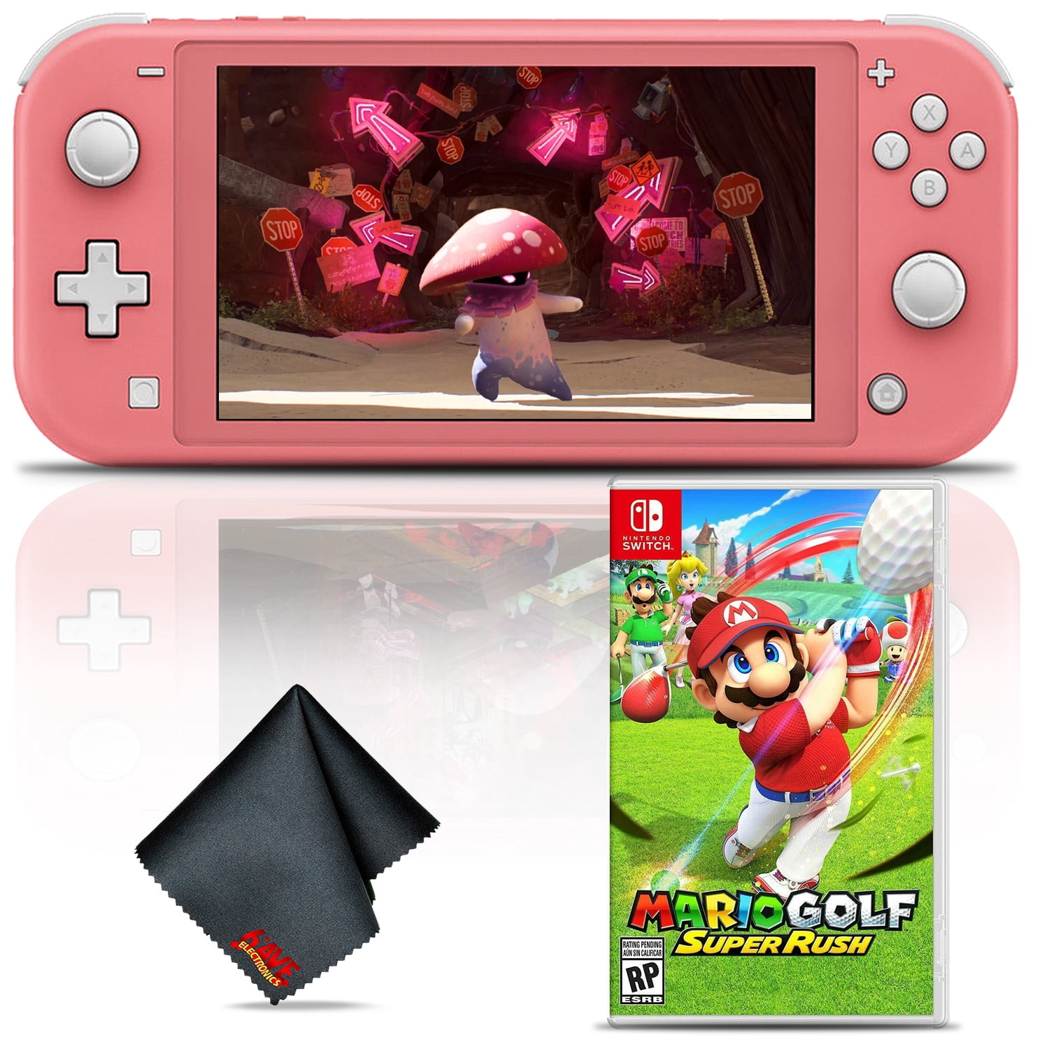 Nintendo Switch Lite Coral Gaming Console Bundle Vietnam Ubuy