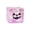 A-Purple, variant on Halloween Stress Block Squishy Toy – Transparent Star Filled Malt, Pumpkin & Skull Face, Slow Rising Fidget Cube 10ml for Anxiety Relief