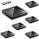 thumbnail image 1 of Post Caps Siedinlar 4x4 Pyramid Waterproof Outdoor, paquete de 6 unidades, 1 of 6