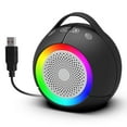 thumbnail image 1 of Altavoces USB para computadora XKX con luz RGB dinámica, 1 of 9