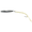 White, variant on Wofarmy Long Cast Iron Lure Eel Bait Offshore Fishing Metal Fish Single Hook Red