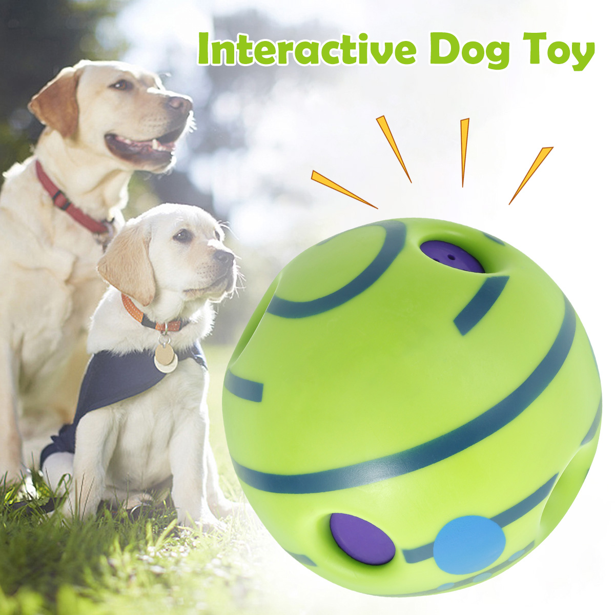 Dog Ball That Lights Up And Makes Noise