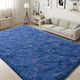 thumbnail image 1 of Alfombra ISEAU Soft Fluffy Antideslizante 91x152 cm Azul Claro, 1 of 9