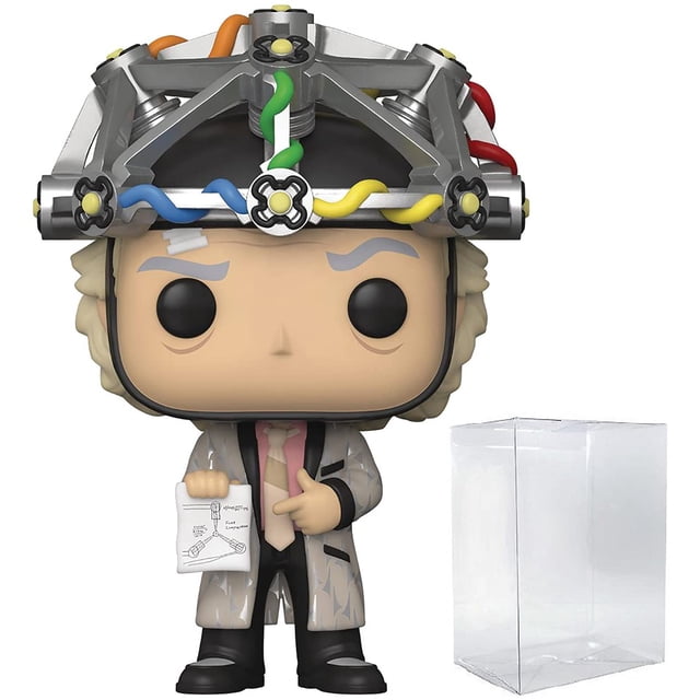Figura de vinilo Funko POP Back to The Future Doc con casco
