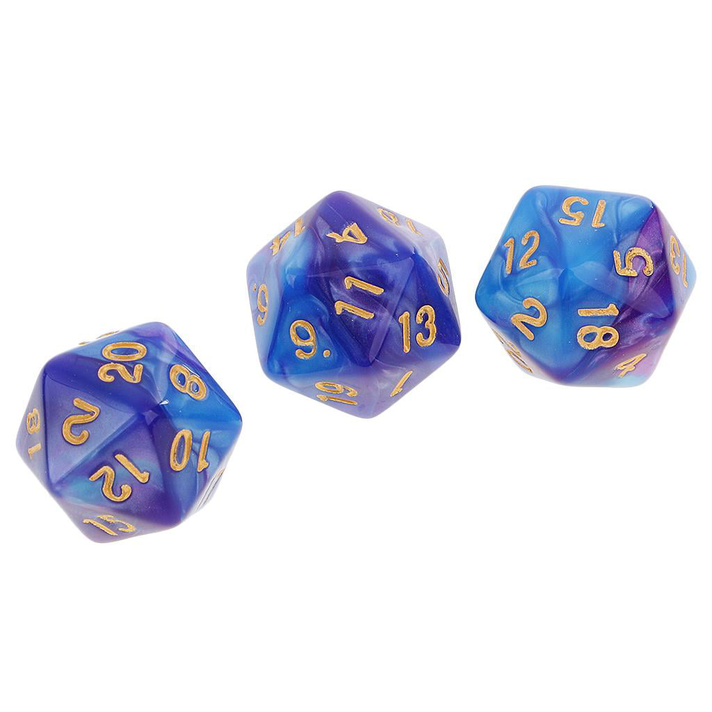 10X Purple Polyhedral Dice Die for Dungeons and Dragons Casino Game+Dice Cup 