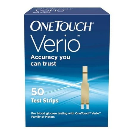 3 Pack OneTouch Verio Blood Glucose Diabetic Test Strips 50 count Each