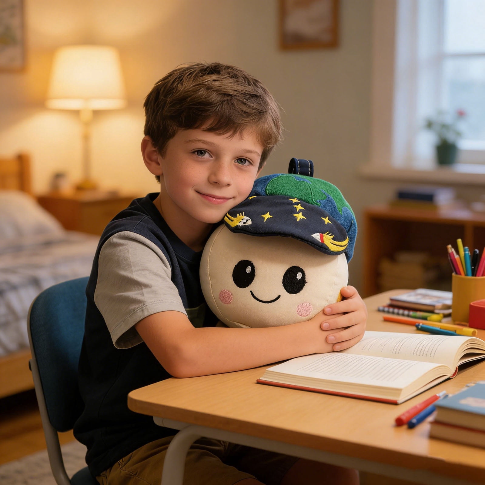 Rise Plush Toy,Artemis II Moon Mission Commemorative Edition, for Space Exploration Fans