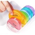 thumbnail image 4 of Weekly Pill Organizer Morning And Evening, Large 7 Day Medicine Pill Organizers, 4 of 5