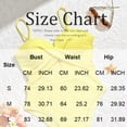 thumbnail image 2 of Women's Solid Color Spaghetti Strap Push Up Hollow One-Piece Bikinis Swimsuit Beachwear Bathing Suit For Women Yellow M, 2 of 5