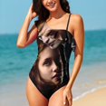 thumbnail image 3 of The Twilight Saga Women's One Piece Swimsuits Ruffle Swimwear Bathing Suits Tummy Control Swim Suit S, 3 of 6
