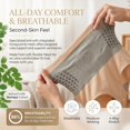 thumbnail image 6 of Moringa & Berberine 4-in-1 Micro-Particle Sculpting Workout Shorts for Women, High Waisted Compression Shorts, 6 of 9