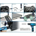 thumbnail image 5 of 136 in 1 Electronics Repair Tool Kit Professional Precision Screwdriver Set Magnetic Drive Kit with Portable Bag, 5 of 13